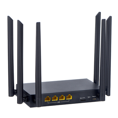 Z210-CN 工业路由器，4G无线插卡路由器，全网通2.4G wifi 6路由器